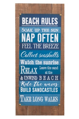 Bord Beach Rules