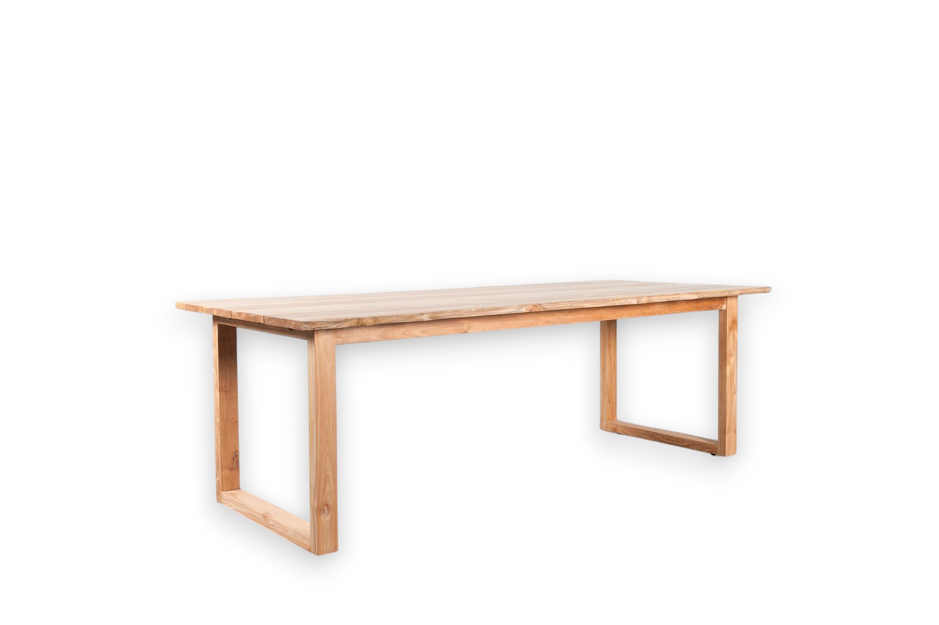 Tafel o-poten teak