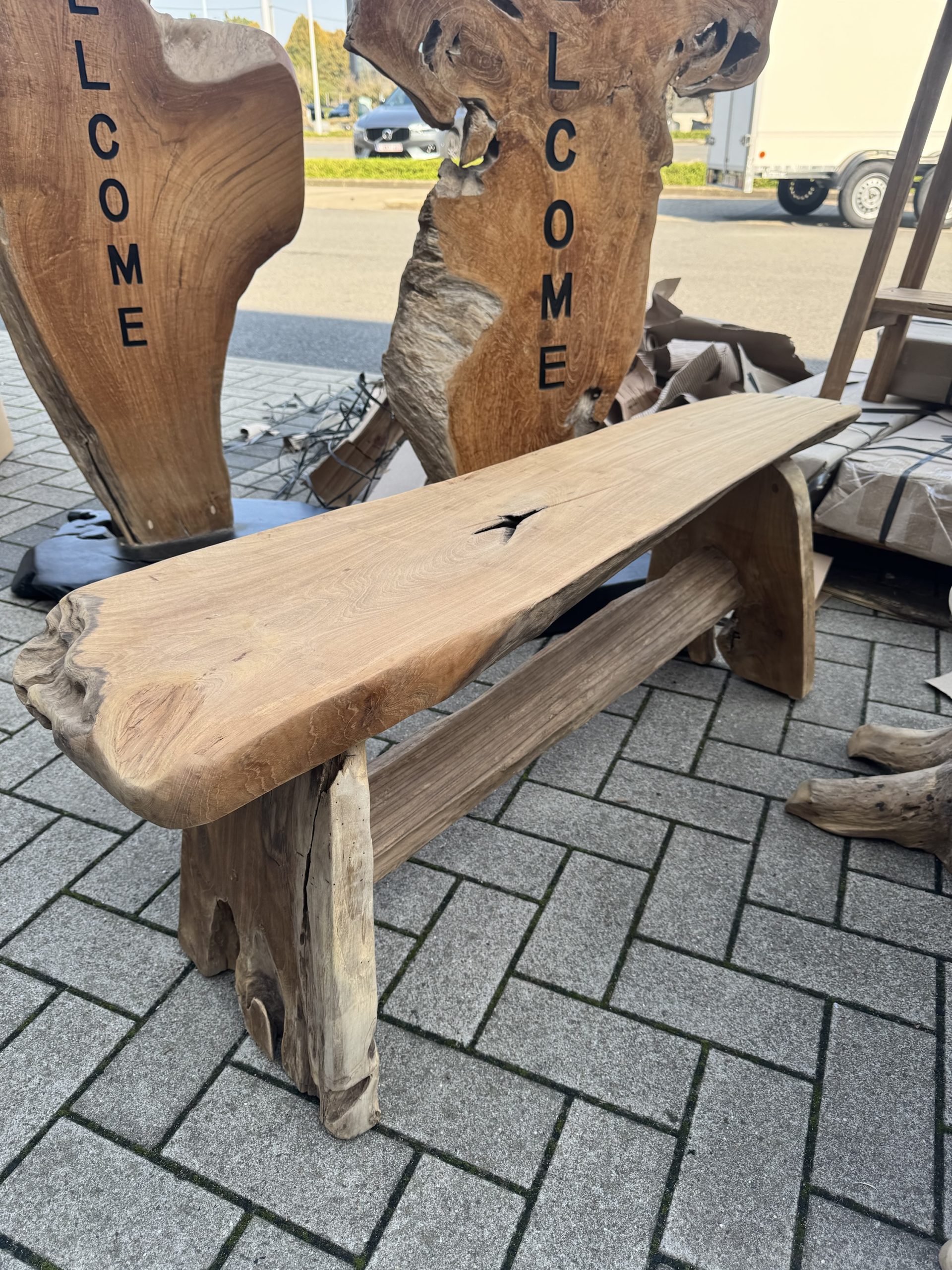 Root bench 120cm