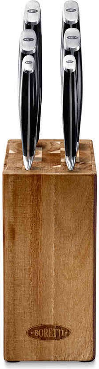 boretti Knife block FSC Acacia