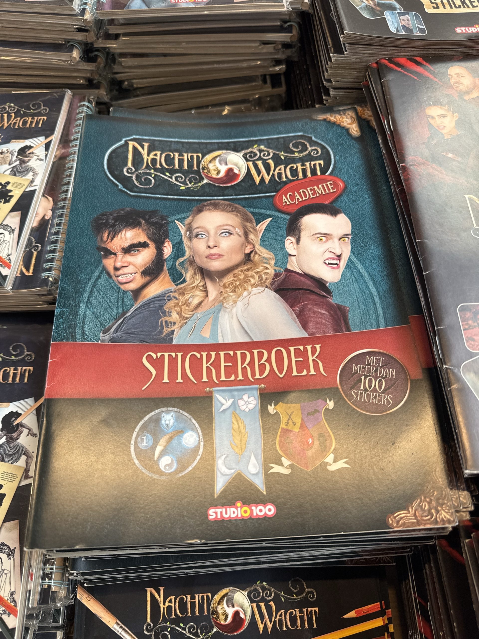 Nachtwacht sticker boek
